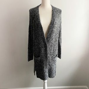 Trouvé Long Gray Cardigan